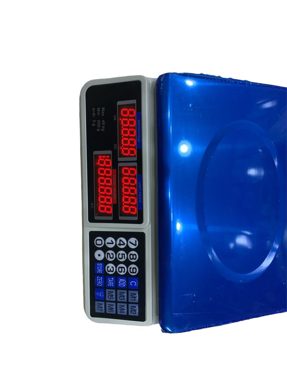 BOSS 40kg Digital Scale - Accurate LCD Display