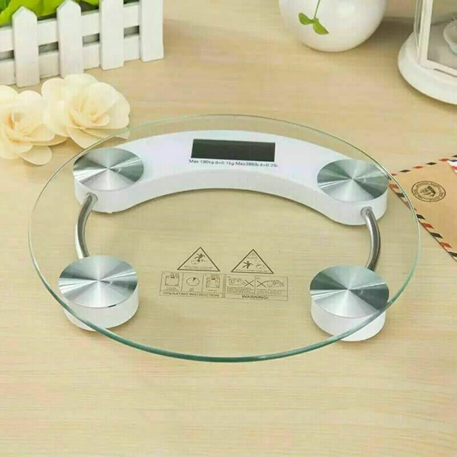 ميزان شخصي ديجيتال 180 كجم – شاشة LCD واسعة