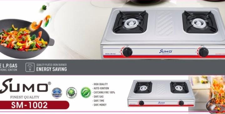 Sumo Home Gas Cooker - Model SM-1002