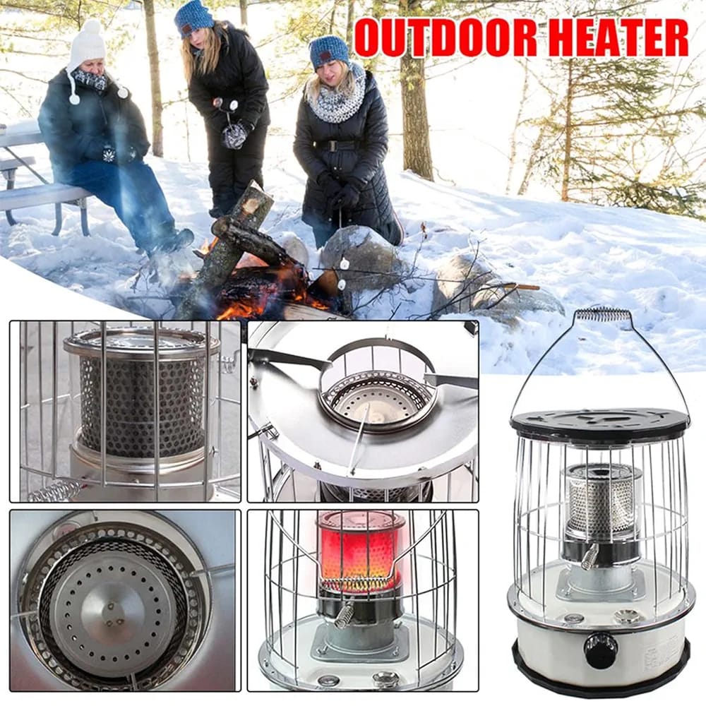 Portable Kerosene Heater - 6 Liters - Indoor and Outdoor Use