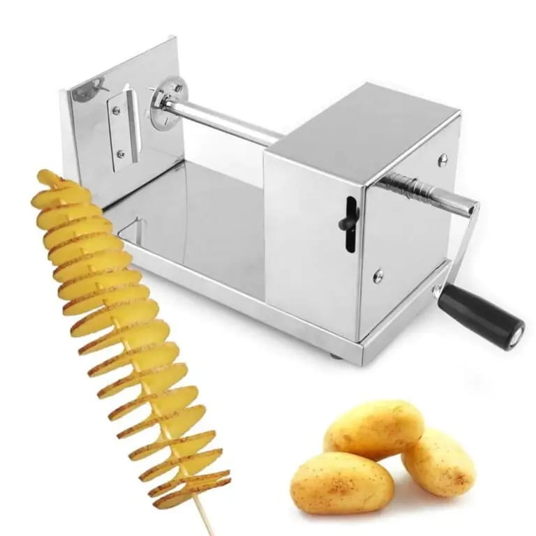 Stainless Steel Spiral Potato Chip Cutter