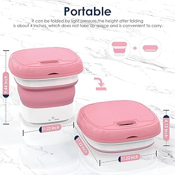foldable portable washing machine