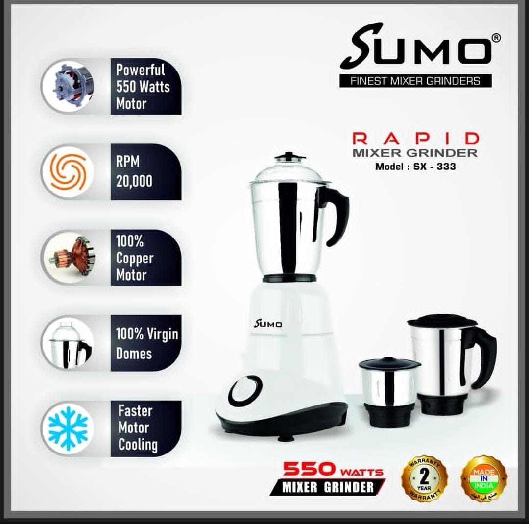 خلاط ومطحنة سومو رابيد موديل SX-333.