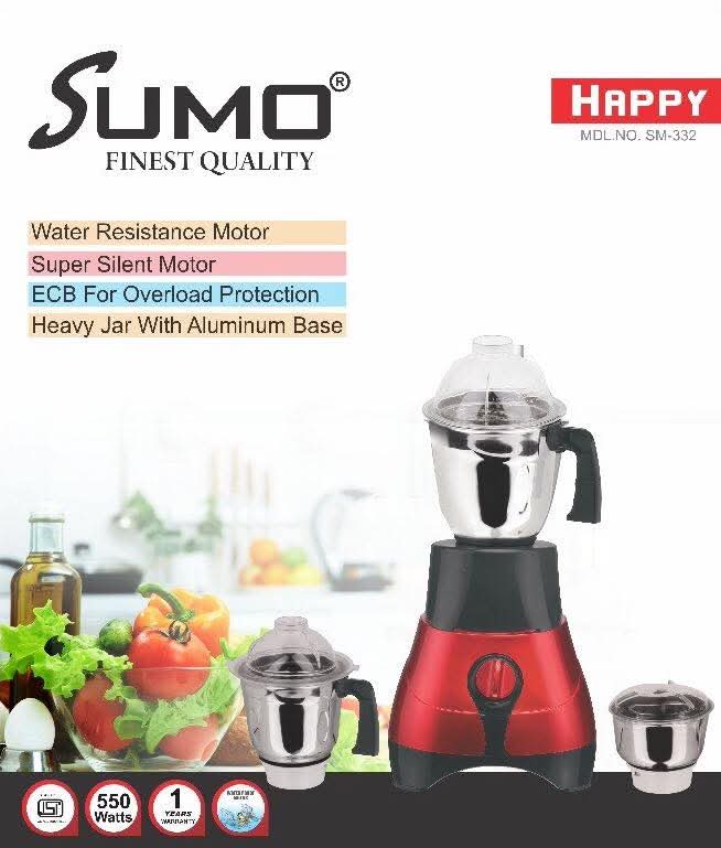 Sumo Swift Mixer Grinder – Model SX-337