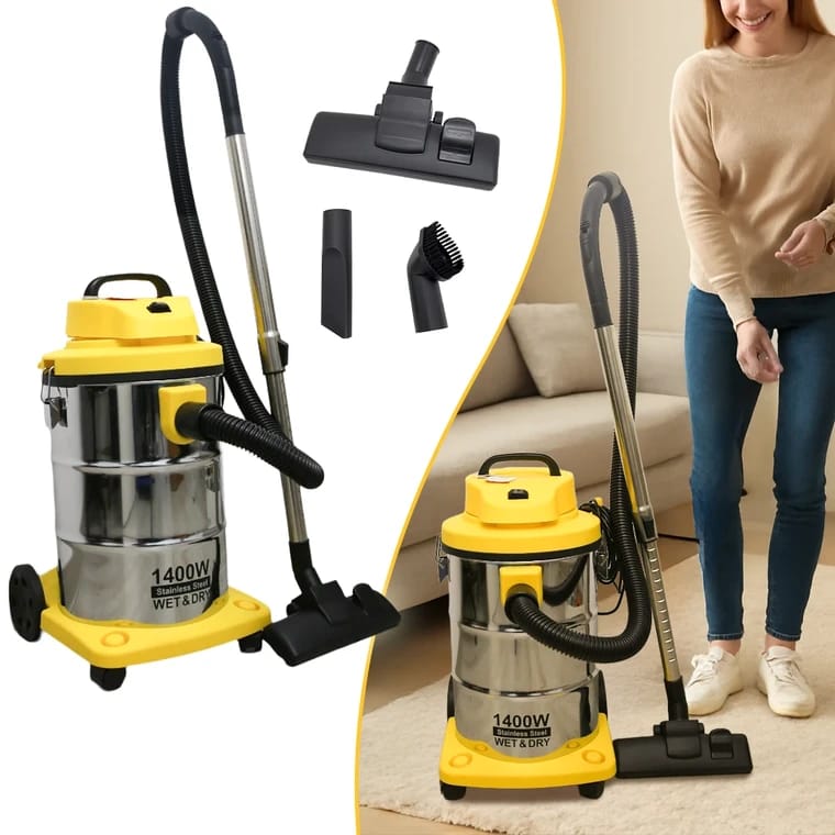Sayona Drum 2-in-1 Vacuum Cleaner - Wet &amp; Dry Suction