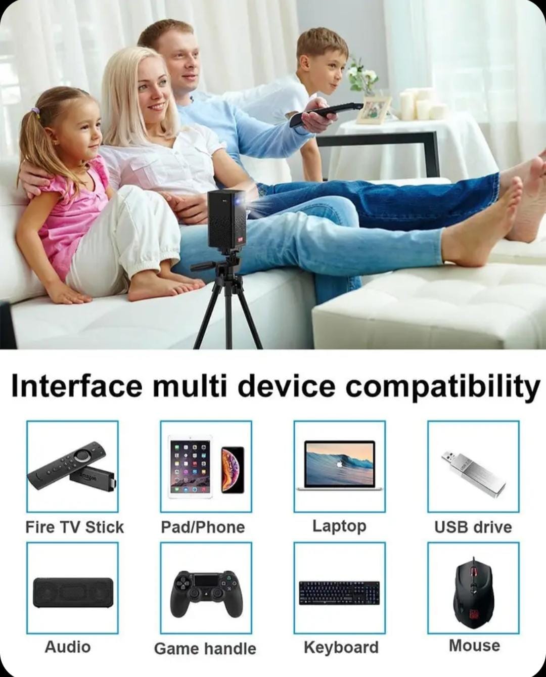 جهاز عرض بروجكتور محمول - C900 DLP