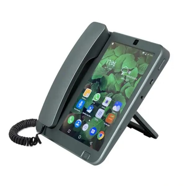 هاتف ارضي فيديو Crony smart LTE 4G KT8001 ثابت ولاسلكي يعمل بنظام Android