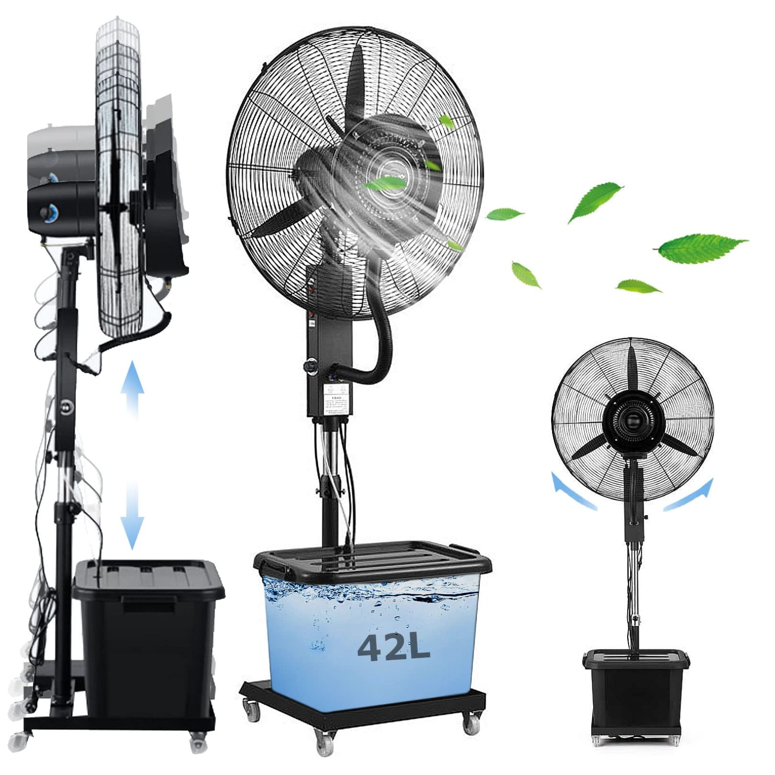 مروحة الضباب الصناعية