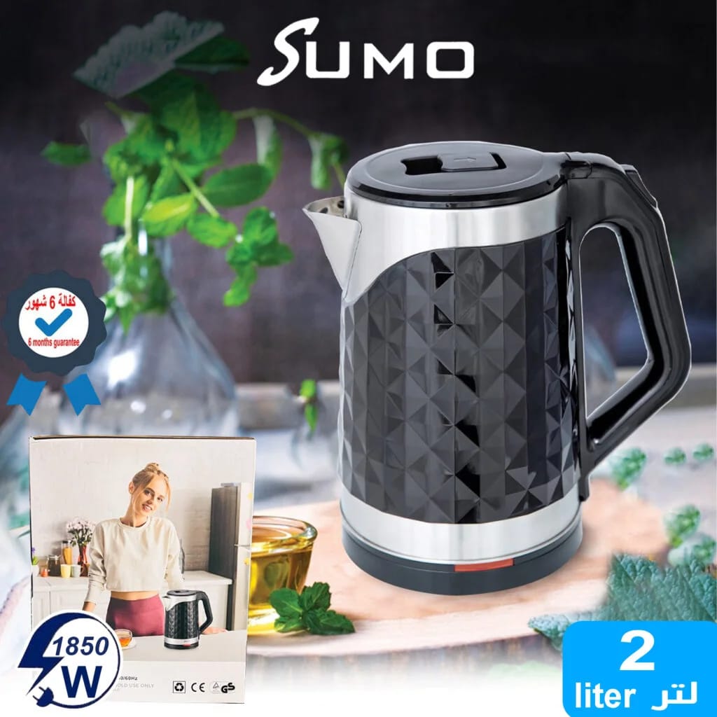غلاية كهربائية – 2 ليتر – سومو